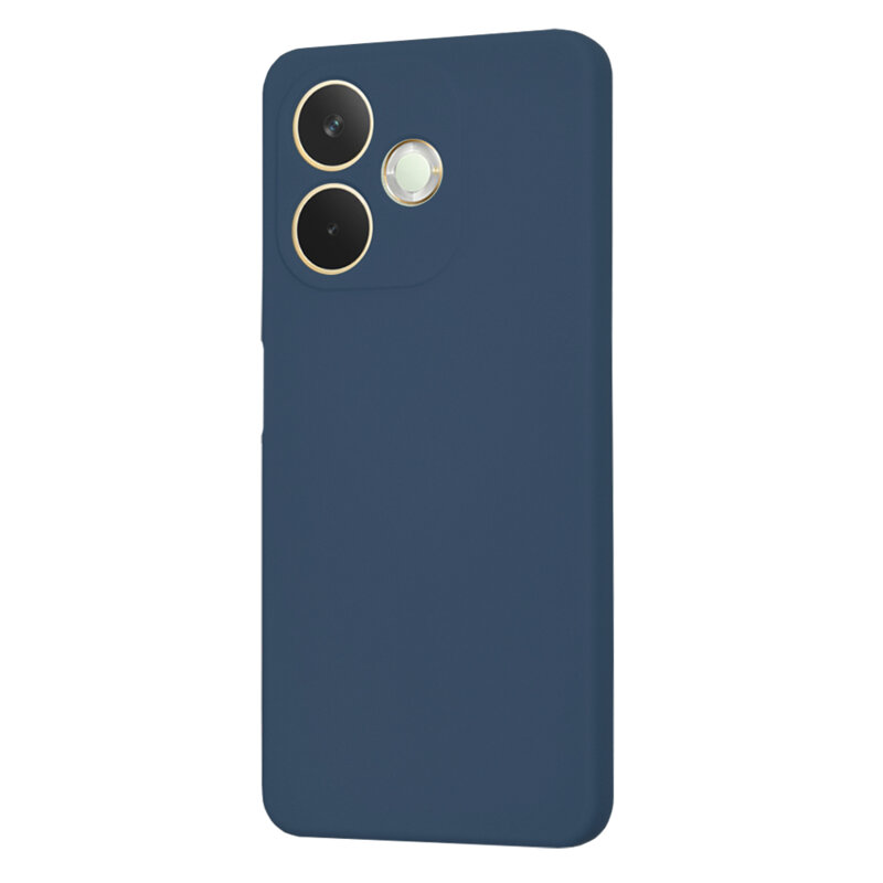 Husa silicon Oppo A5 Pro 4G Techsuit SoftFlex, bleumarin