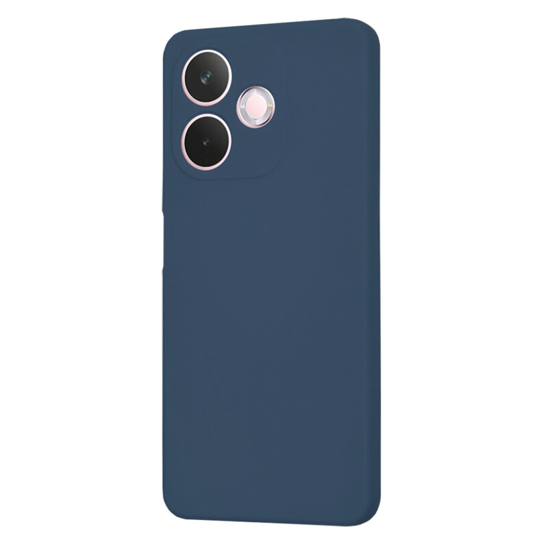 Husa silicon Oppo A5 Pro 5G Techsuit SoftFlex, bleumarin