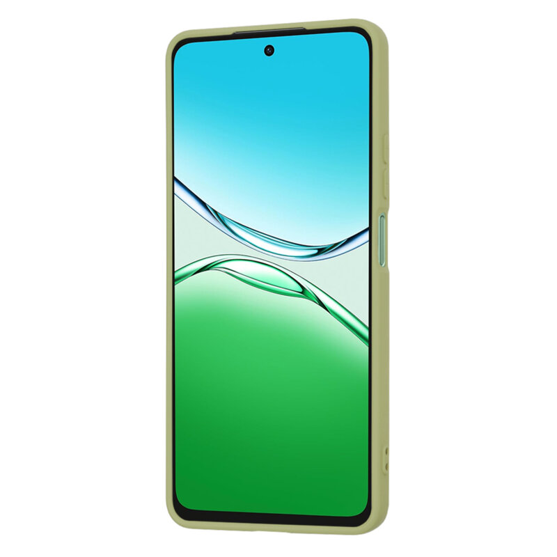 Husa silicon Oppo A5 Pro 4G Techsuit SoftFlex, verde