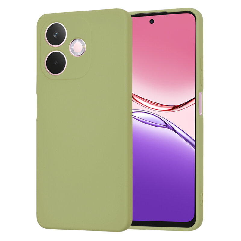 Husa silicon Oppo A5 Pro 5G Techsuit SoftFlex, verde