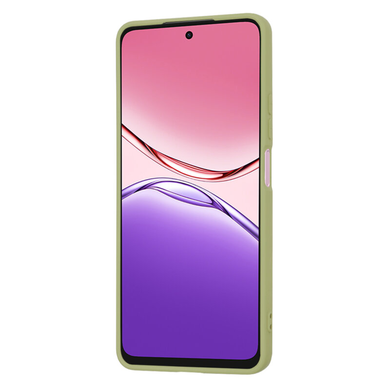 Husa silicon Oppo A5 Pro 5G Techsuit SoftFlex, verde