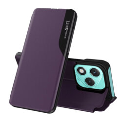 Husa Honor 400 Lite Eco Leather View flip tip carte, mov