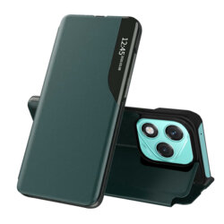 Husa Honor 400 Lite Eco Leather View flip tip carte, verde