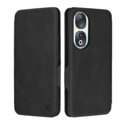 Husa 360° Honor 90 Techsuit Safe Wallet Plus, negru