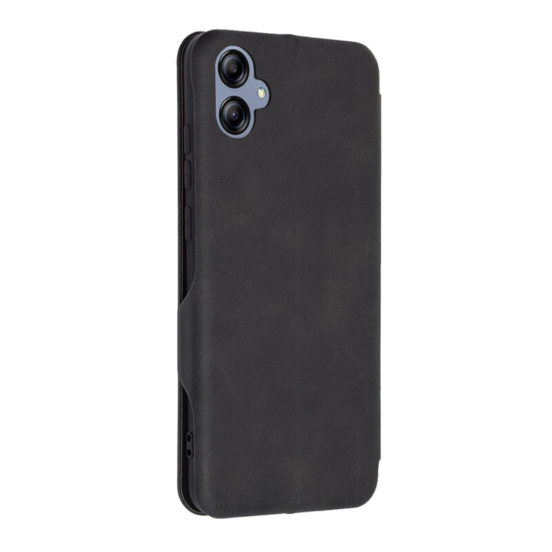 Husa 360° Samsung Galaxy A04e Techsuit Safe Wallet Plus, negru