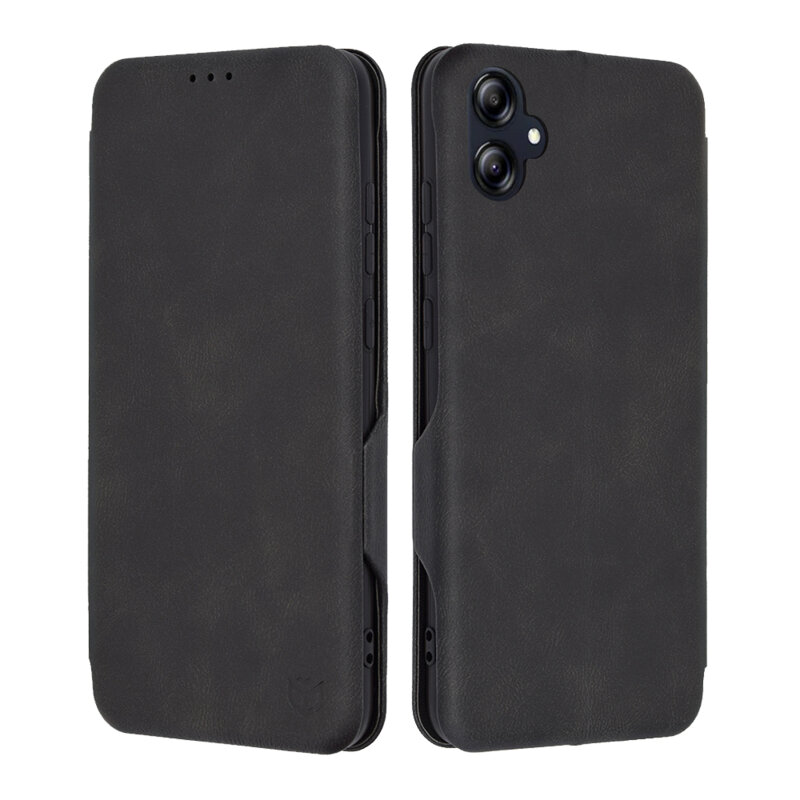 Husa 360° Samsung Galaxy M04 Techsuit Safe Wallet Plus, negru