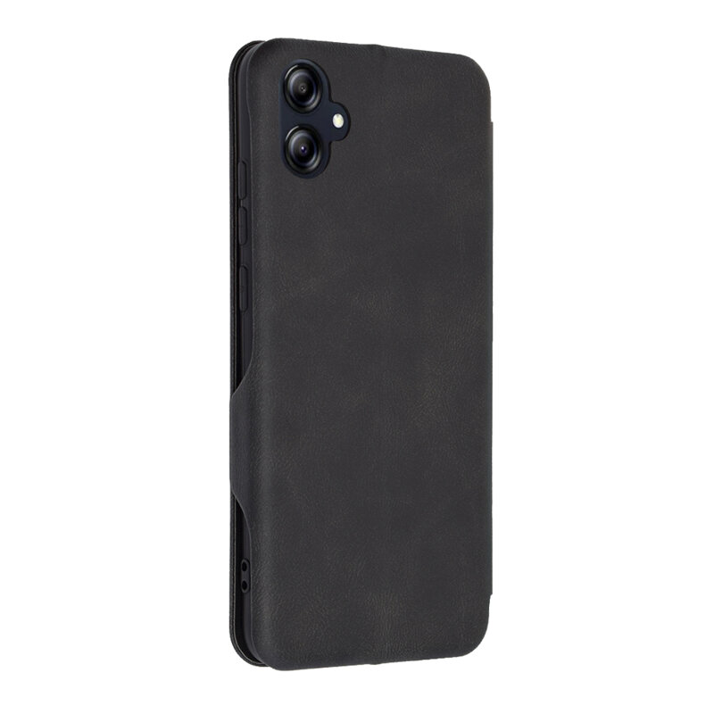 Husa 360° Samsung Galaxy M04 Techsuit Safe Wallet Plus, negru