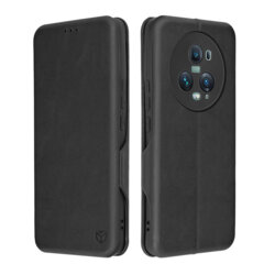 Husa 360° Honor Magic5 Pro Techsuit Safe Wallet Plus, negru