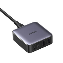 Statie incarcare GaN 65W cu cablu Ugreen, USB, Type-C, 90747