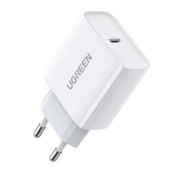 Incarcator retea tip C Quick Charge Ugreen, 60450, 20W, alb