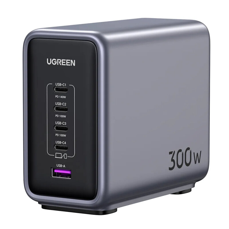 Incarcator retea GaN Super Fast Charge Ugreen, 300W, 2m, 90903B