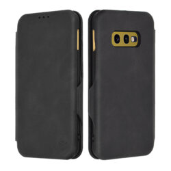 Husa 360° Samsung Galaxy S10e Techsuit Safe Wallet Plus, negru