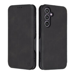 Husa 360° Samsung Galaxy S23 FE Techsuit Safe Wallet Plus, negru