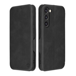 Husa 360° Samsung Galaxy S23 Plus Techsuit Safe Wallet Plus, negru