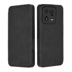 Husa 360° Xiaomi 13 Pro Techsuit Safe Wallet Plus, negru