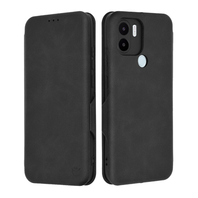 Husa 360° Xiaomi Redmi A2+ Techsuit Safe Wallet Plus, negru