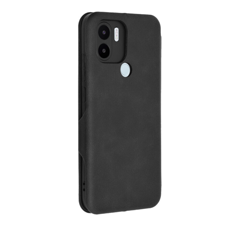 Husa 360° Xiaomi Redmi A2+ Techsuit Safe Wallet Plus, negru