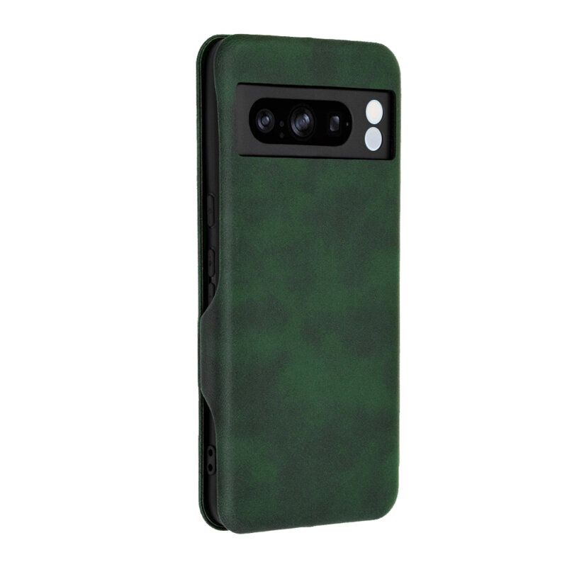 Husa 360° Google Pixel 8 Pro Techsuit Safe Wallet Plus, verde