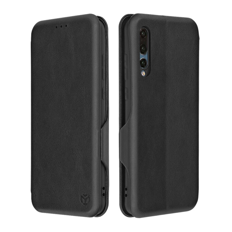 Husa 360° Huawei P20 Pro Techsuit Safe Wallet Plus, negru