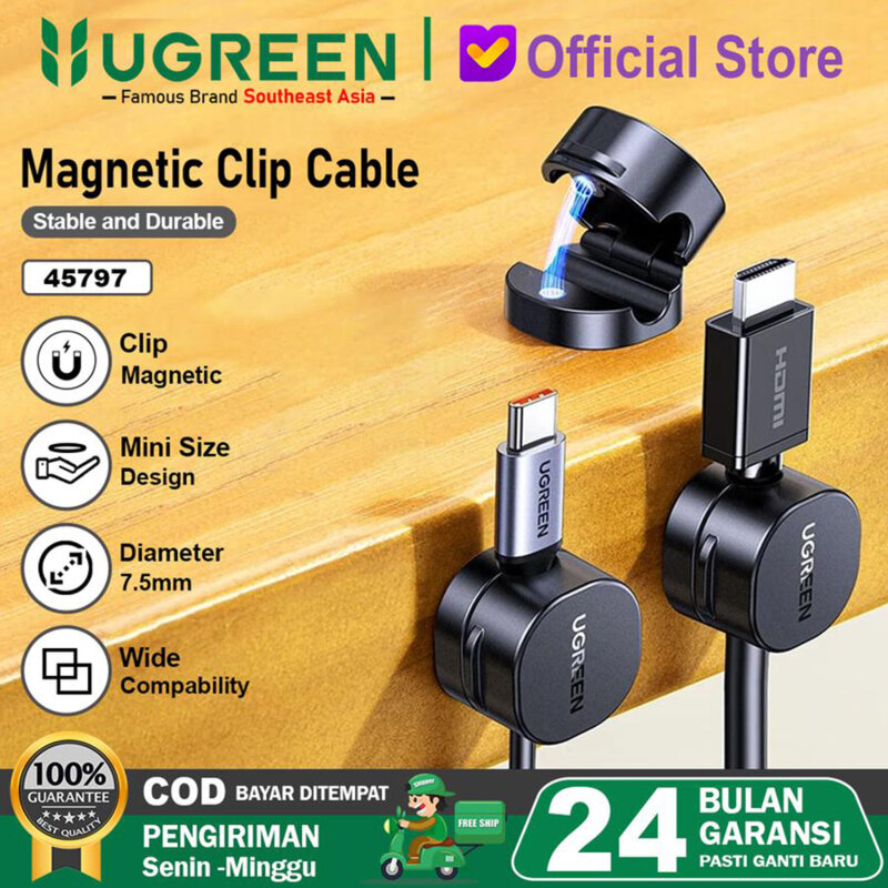 Organizator cabluri, suport magnetic pentru birou Ugreen 45797