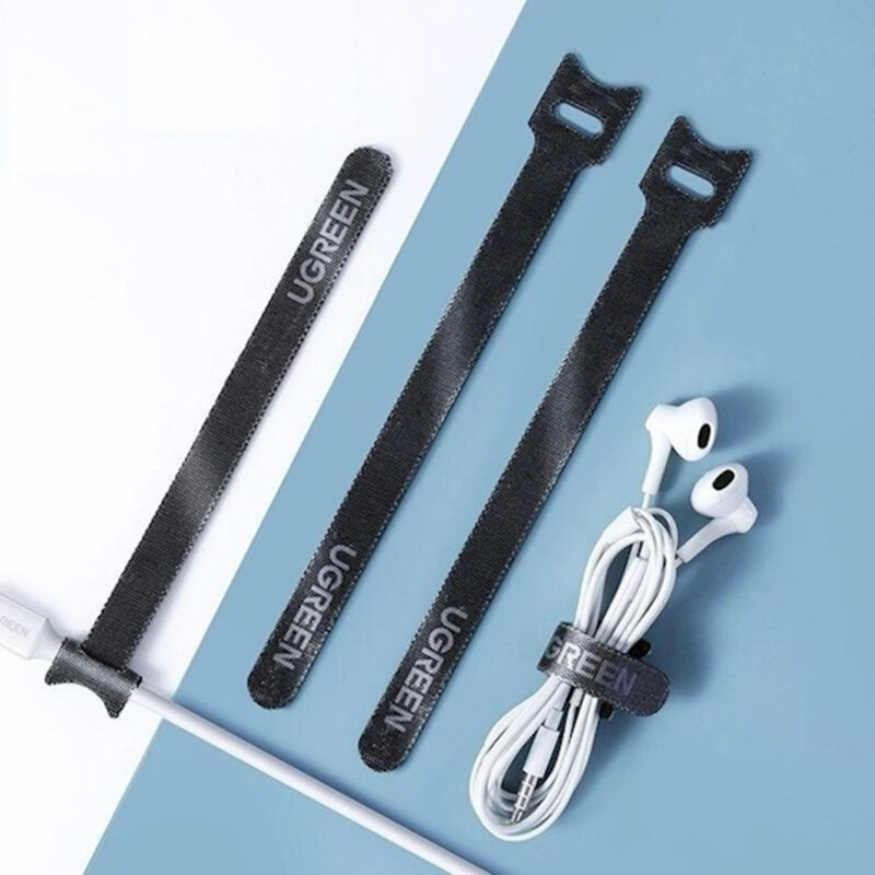 Organizator cabluri Ugreen 20245P20, 20 de bucati, gri