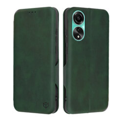 Husa 360° Oppo A78 4G Techsuit Safe Wallet Plus, verde