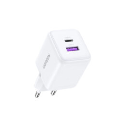 Incarcator tip C, USB, GaN, Fast Charge Ugreen, alb, 65015