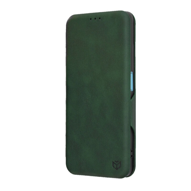 Husa 360° Oppo A98 5G Techsuit Safe Wallet Plus, verde