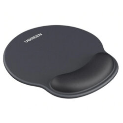 Mouse pad ergonomic cu suport pentru mana Ugreen 25245, negru