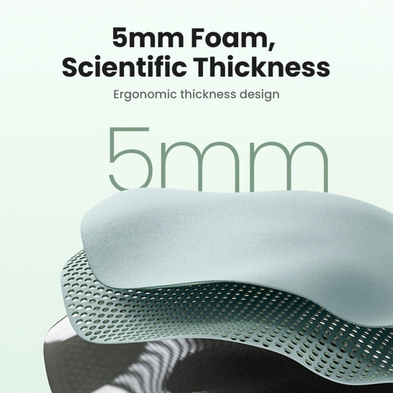 Mouse pad ergonomic cu suport pentru mana Ugreen 25244, gri