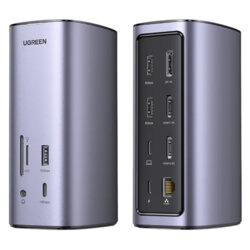 Docking Station Pro Type-C, USB, HDMI, Ethernet, SD/TF Ugreen, 100W, 90325