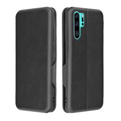 Husa 360° Huawei P30 Pro Techsuit Safe Wallet Plus, negru