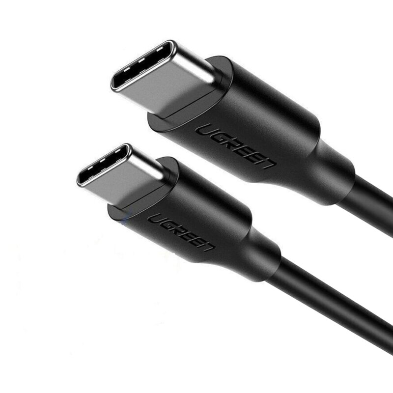 Cablu incarcare Type-C 60W, 3A, 1m Ugreen, negru, 50997