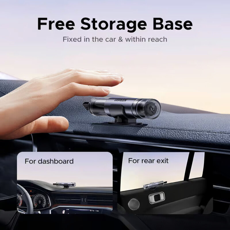 Ciocan urgenta parbriz auto 2in1 Ugreen, argintiu, 35347