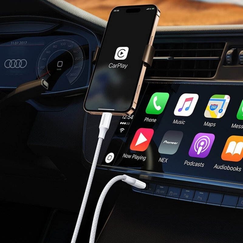 Cablu incarcare Type-C 60W, 3A, 1m Ugreen, gri, 35465