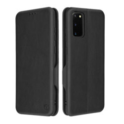 Husa 360° Samsung Galaxy S20 5G Techsuit Safe Wallet Plus, negru