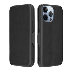 Husa 360° iPhone 13 Pro Max Techsuit Safe Wallet Plus, negru
