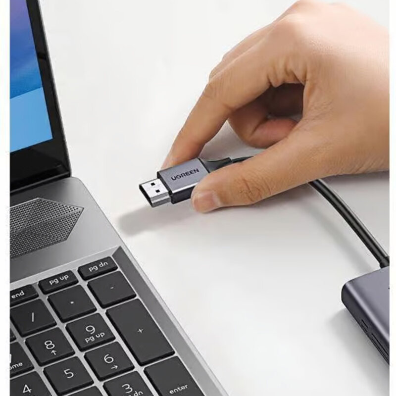 Transmitator si receptor wireless HDMI Ugreen, 50M (4K@30Hz), negru, 50633A