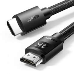 Cablu HDMI la HDMI 4K HD Ugreen, 18Gbps, 5m, negru, 40103