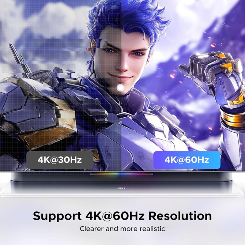 Switch 2in 1out Type-C + HDMI Ugreen, gri, 4K@60Hz, 55452