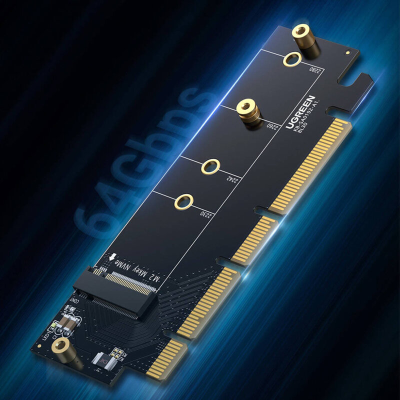 Adaptor card PCIe 4.0 la M.2 NVMe Ugreen, 64Gbps, 30715