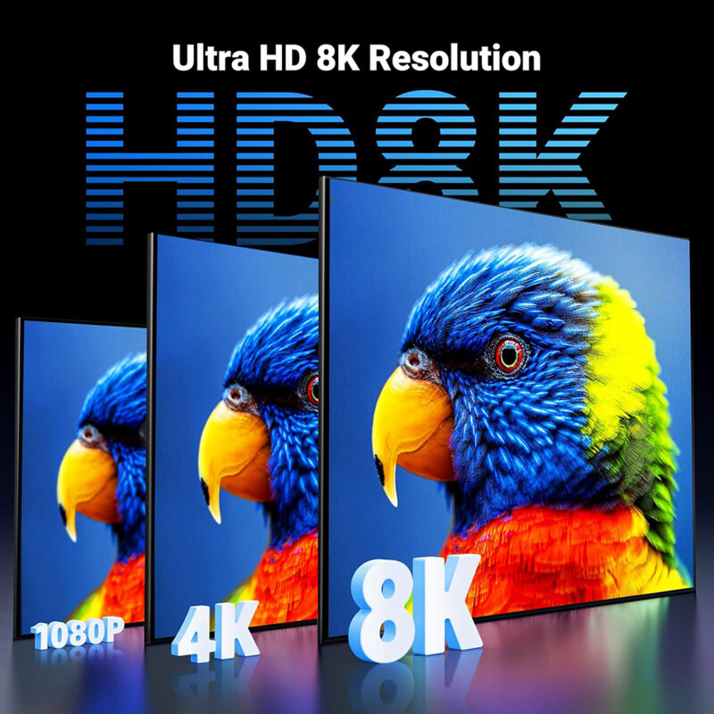 Cablu video HDMI la HDMI 8K@60Hz Ugreen, 48Gbps, 3m, 80404