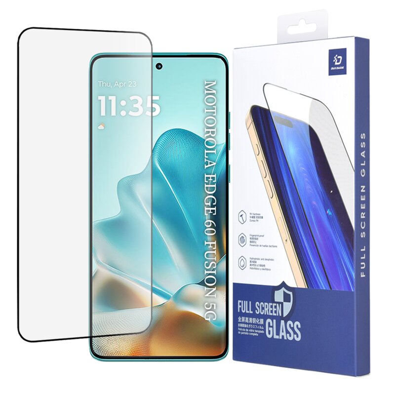 Folie sticla Motorola Edge 60 Fusion Dux Ducis Tempered Glass, negru