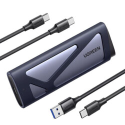 Carcasa SSD, M.2 NVMe SATA Ugreen, 10Gbps, gri, 15813