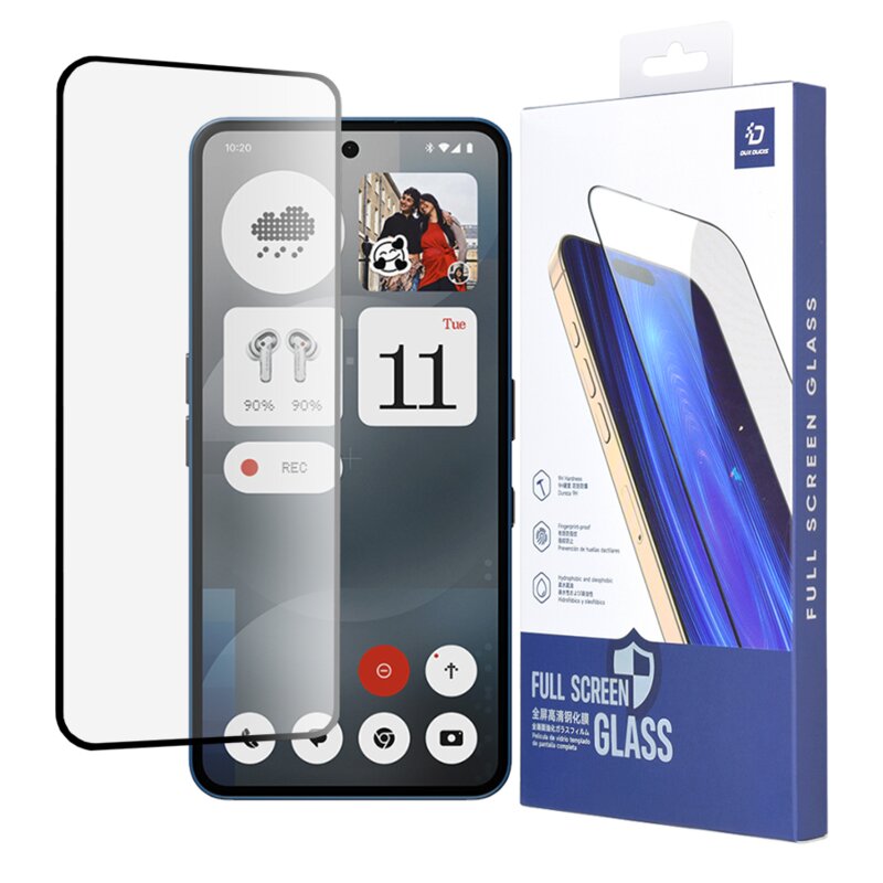 Folie sticla Nothing Phone (3a) Dux Ducis Tempered Glass, negru