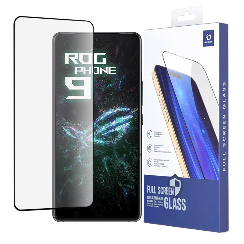 Folie sticla Asus ROG Phone 9 Dux Ducis Tempered Glass, negru