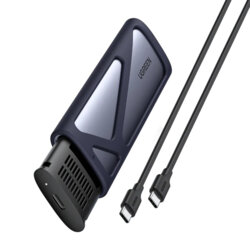 Carcasa SSD M.2 NVMeUgreen, 10Gbps, gri, 10902