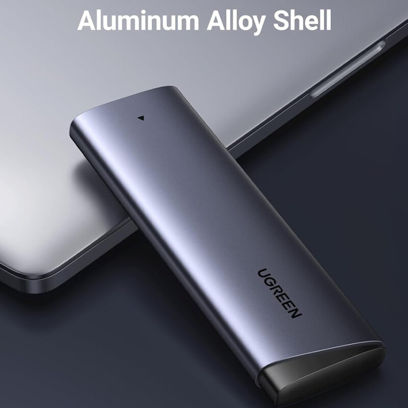 Carcasa SSD, M.2 NVMe Ugreen, 10Gbps, gri, 35267