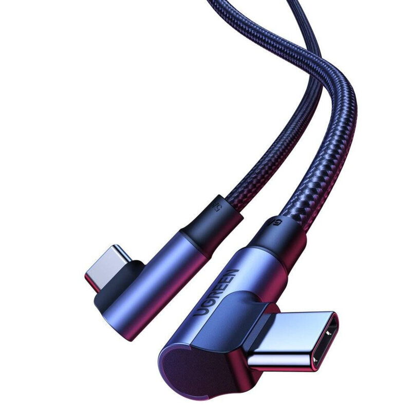 Cablu incarcare Type-C, 5A, 2m Ugreen, gri, 70698