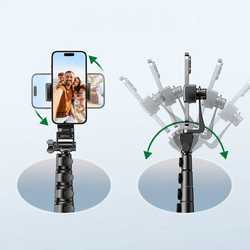 Selfie stick Bluetooth cu trepied si telecomanda 1.8m Ugreen, 15609